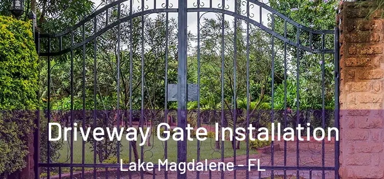 Driveway Gate Installation Lake Magdalene - FL